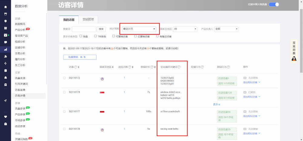 阿里巴巴關鍵字設置與優化